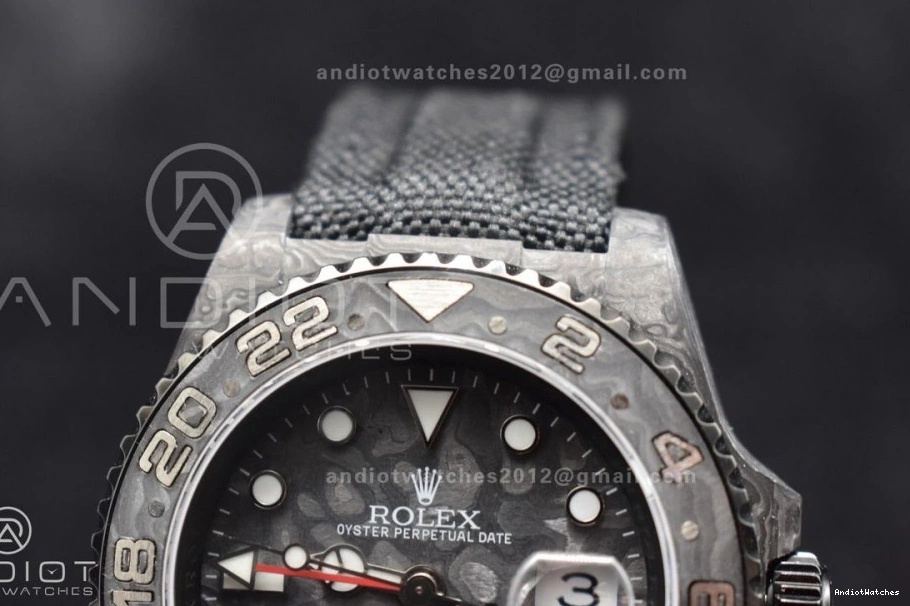 Edition OMF All GMT DIW Black Black on SA3186 Nylon Black 423 Carbon Practical CHS Best Dial Strap 0831